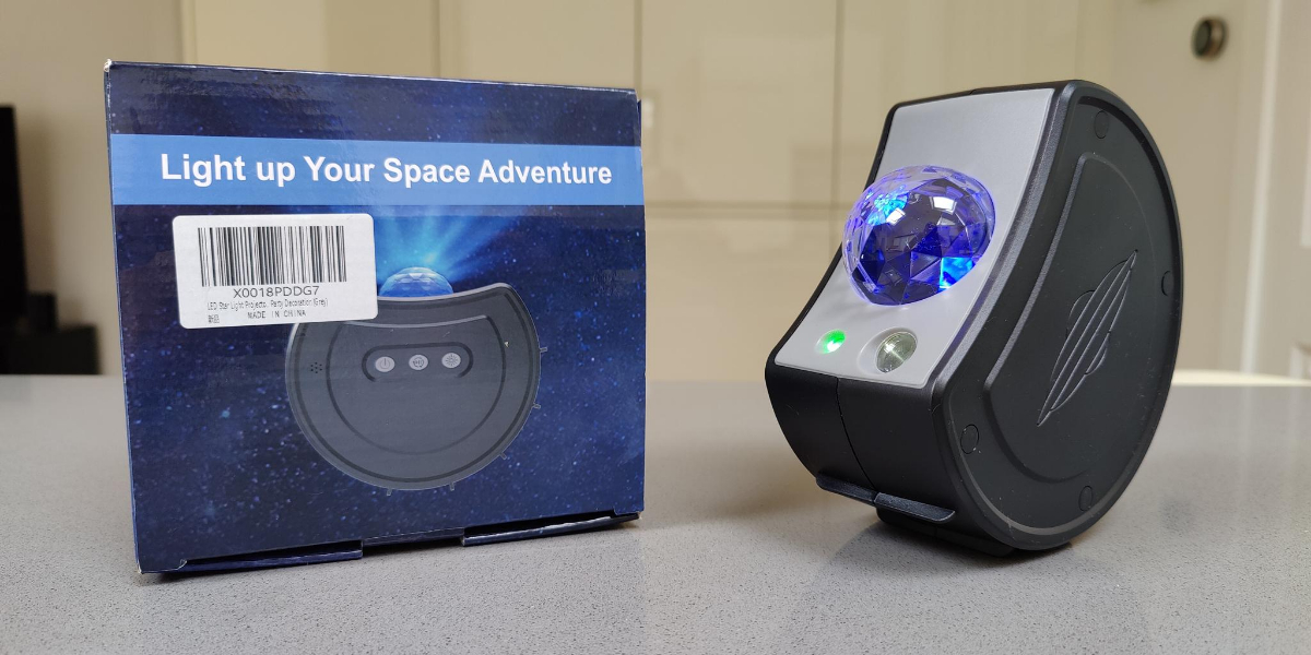 The BK-12 Starry Projector Light is a Portable Projector