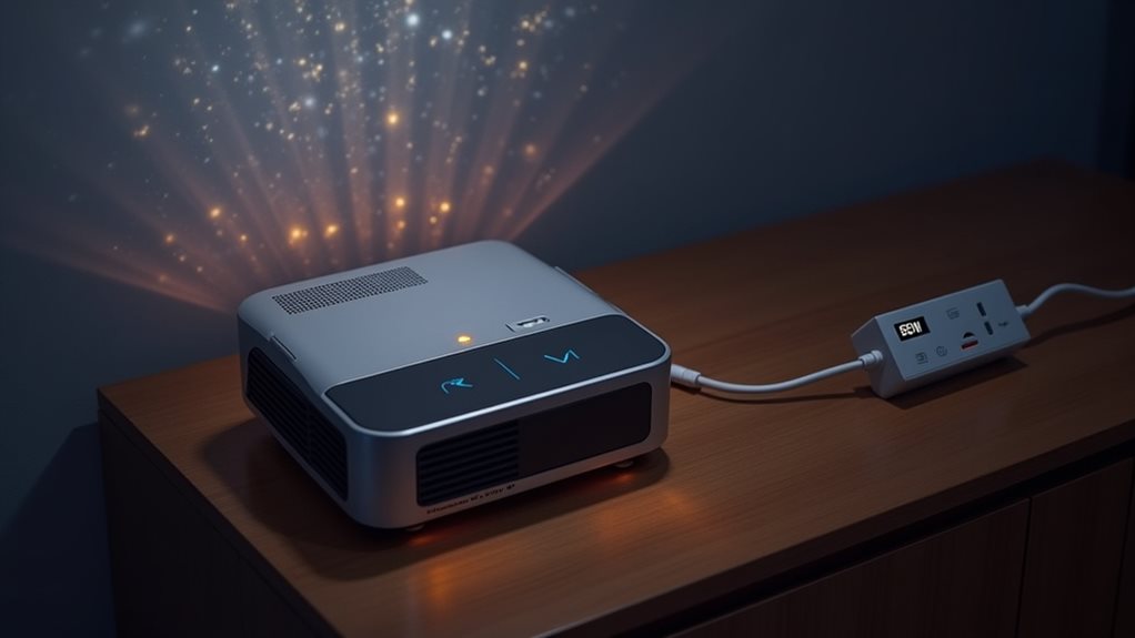 power efficiency in projectors