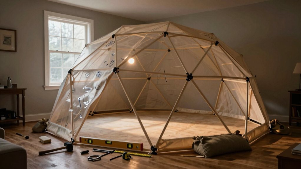 dome integrity before skirting